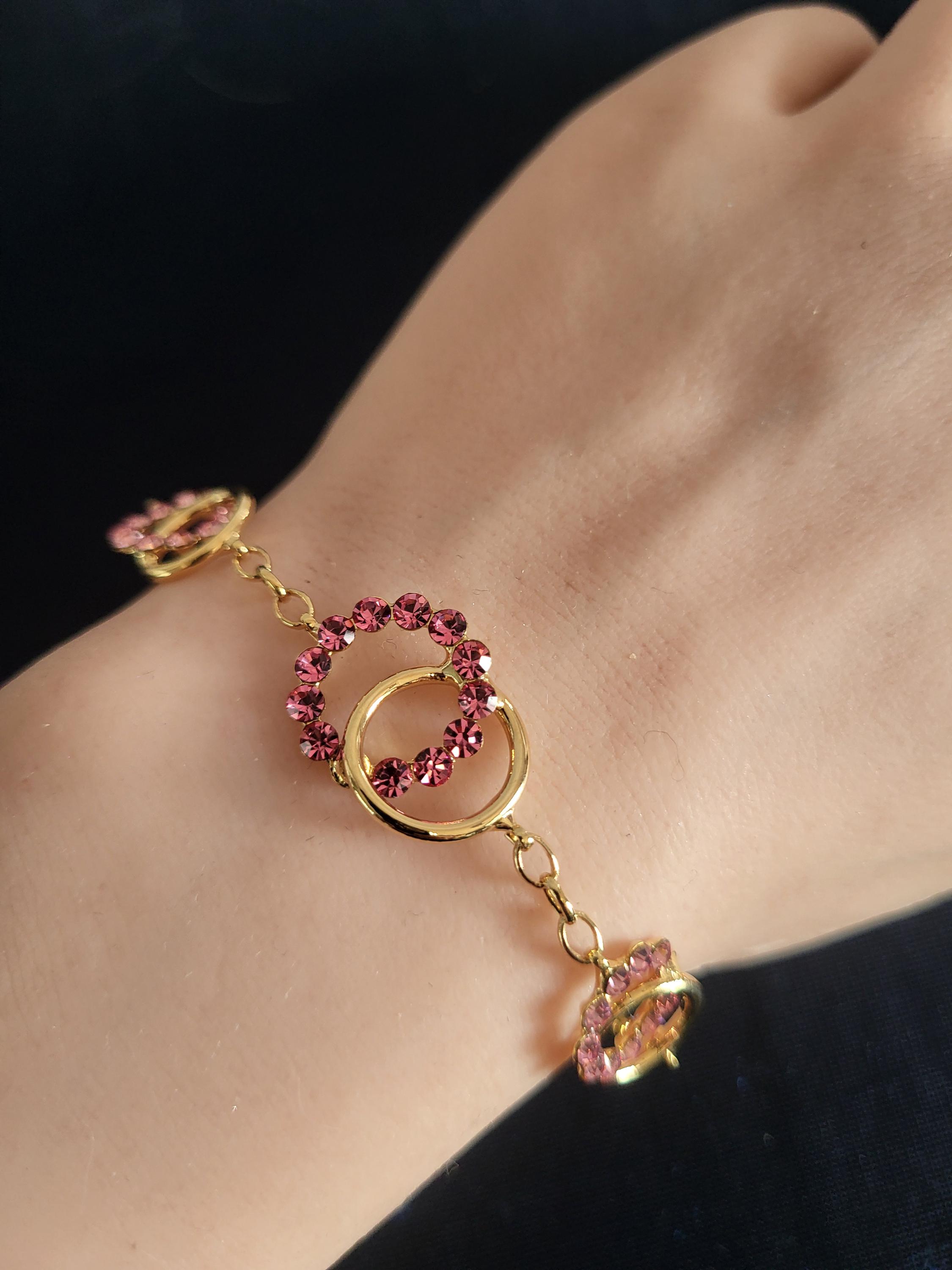 Rhinestone crystal elegance bracelet